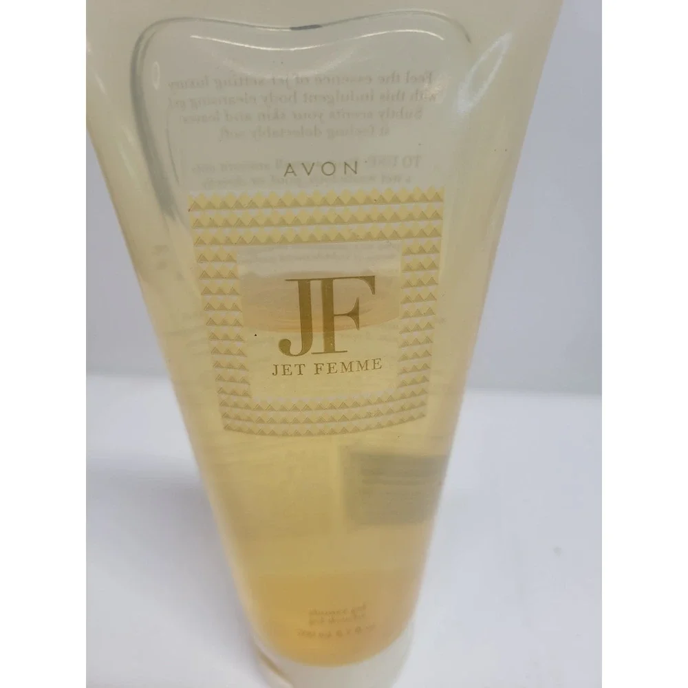 Avon Jet Femme Shower Gel 200ml 6.7 fl.oz Indulgent Body Cleansing Gel Soft Skin